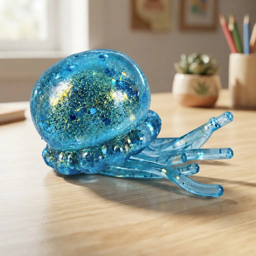 Medusa con glitter