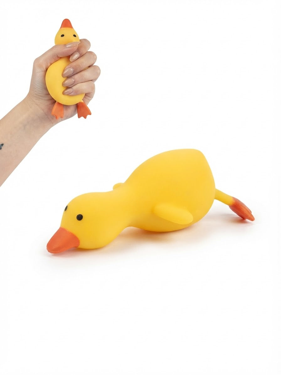Squishy Box Animal Lover: Patito Volador Amarillo