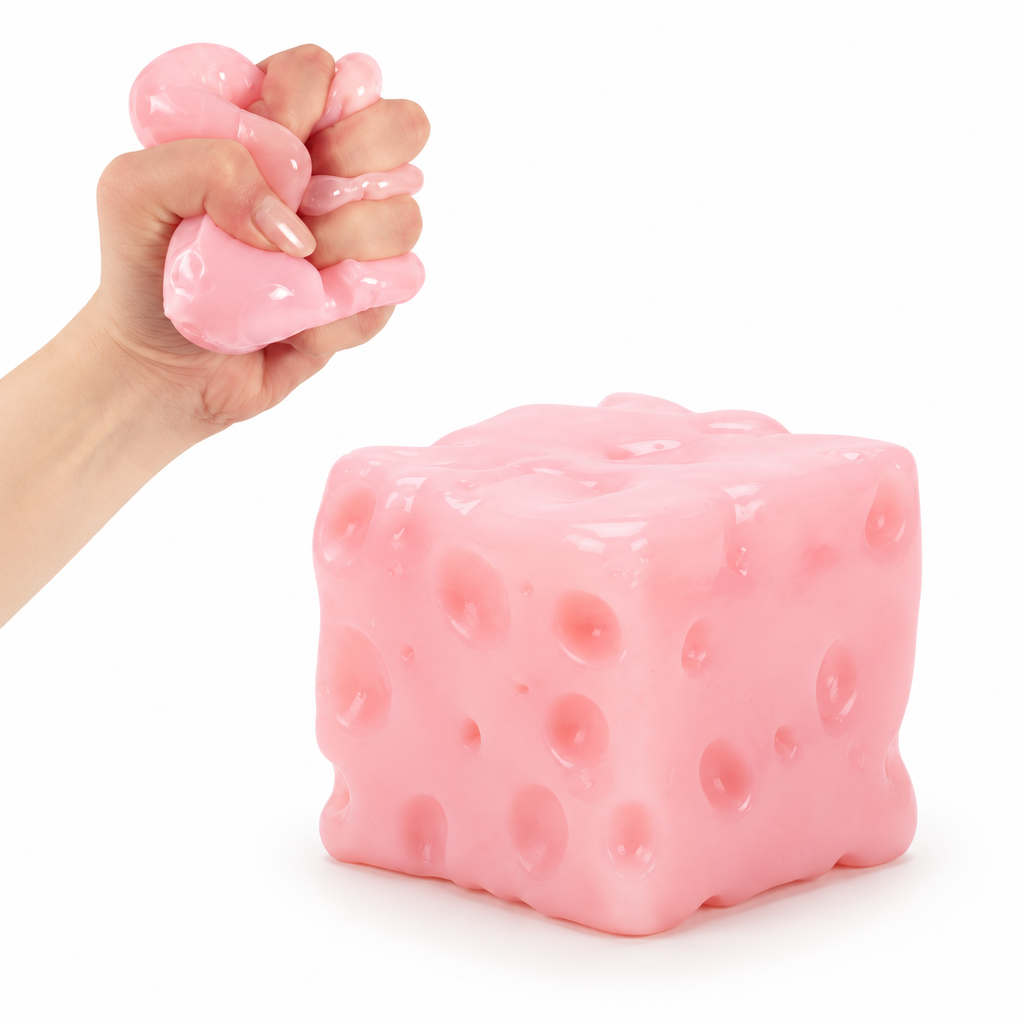 Squishy Queso Vaselina rosado de Squishy Chile