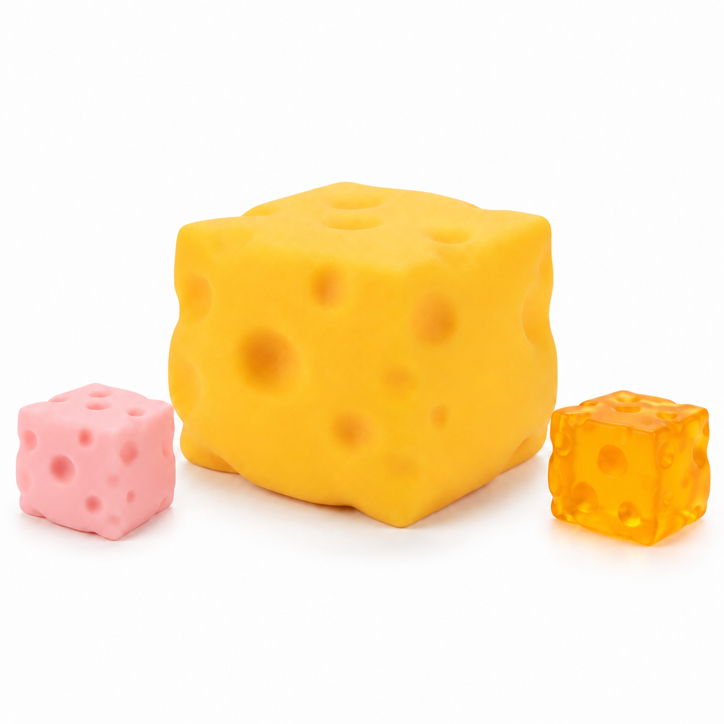 Cheese Lover Jumbo variante rosada con queso jumbo doble de tamaño