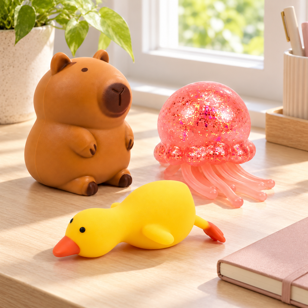 Squishy Box Animal Lover — foto en contexto