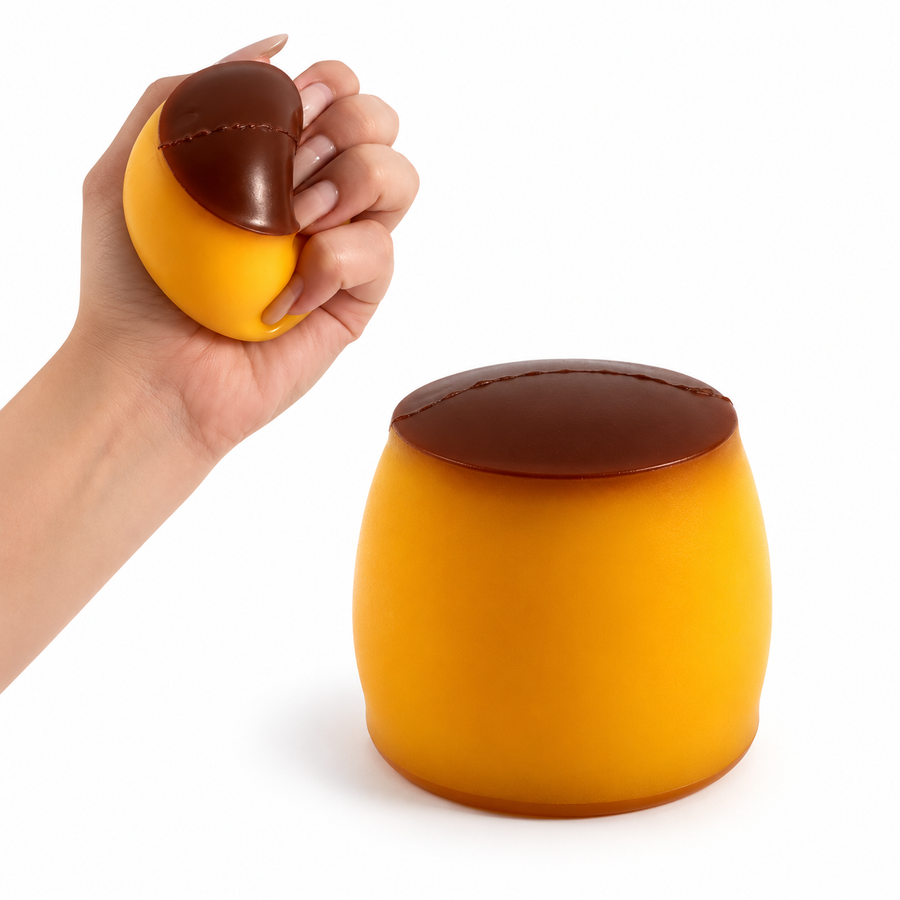Squishy Flan Pudding Crunchy