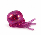 Squishy Medusa Glitter morada, foto original de producto