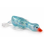 Squishy Patito Volador Glitter azul, foto original de producto
