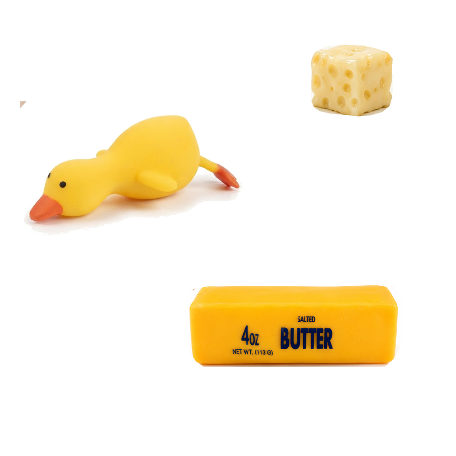 Squishy Box Amarillo