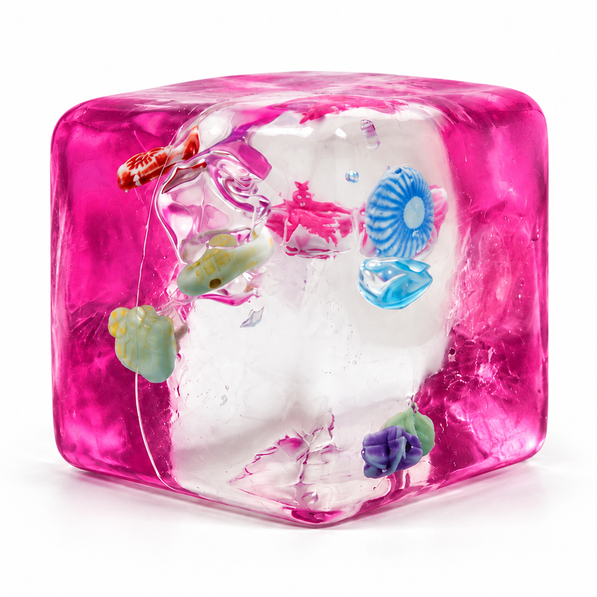 Squishy Cubo Conchitas de Mar