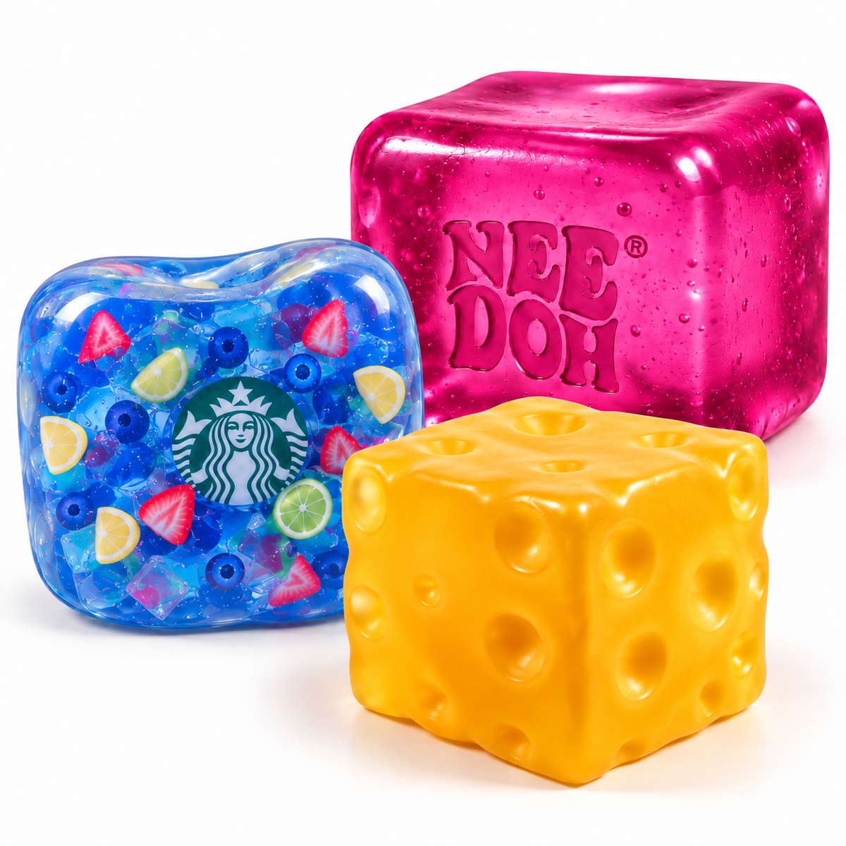 Trío Cubos Squishy Box