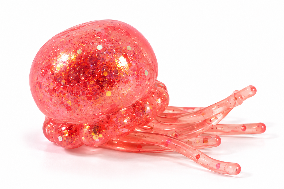 Medusa Glitter rosada · foto CDN original
